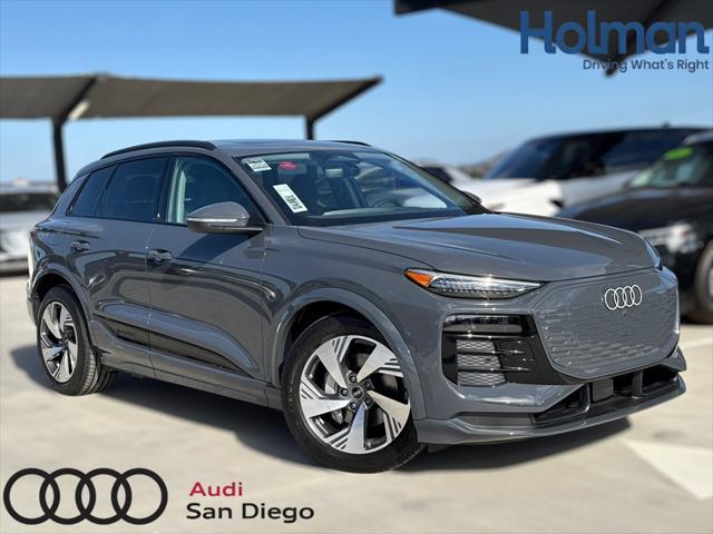 new 2025 Audi Q6 e-tron car, priced at $77,095