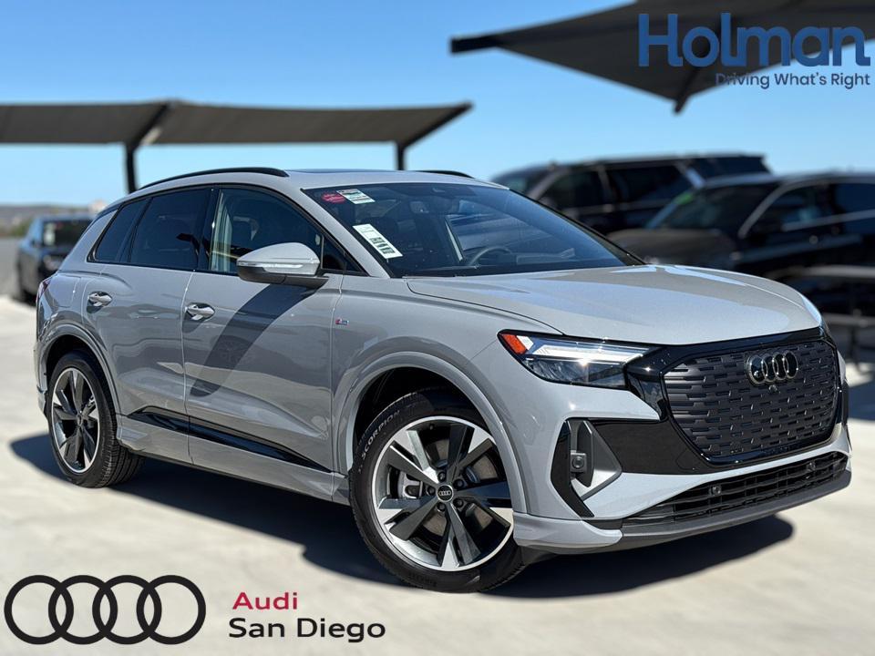 new 2025 Audi Q4 e-tron car, priced at $62,355