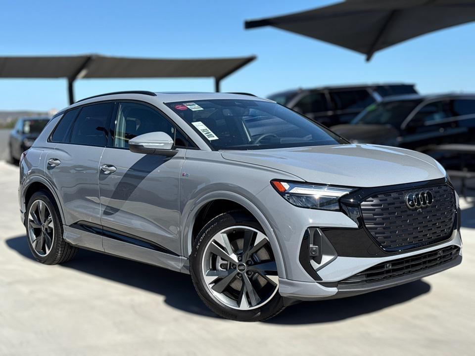 new 2025 Audi Q4 e-tron car, priced at $62,355