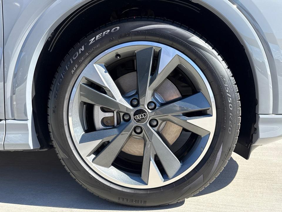 new 2025 Audi Q4 e-tron car, priced at $62,355