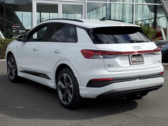 new 2024 Audi Q4 e-tron car, priced at $62,085