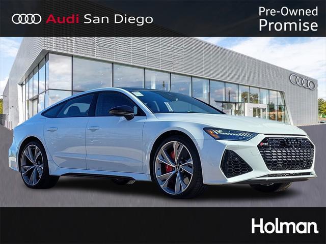 used 2021 Audi RS 7 car, priced at $87,500