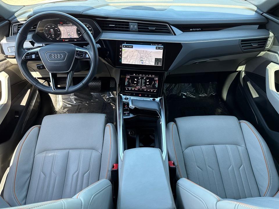 used 2024 Audi Q8 e-tron car, priced at $49,525