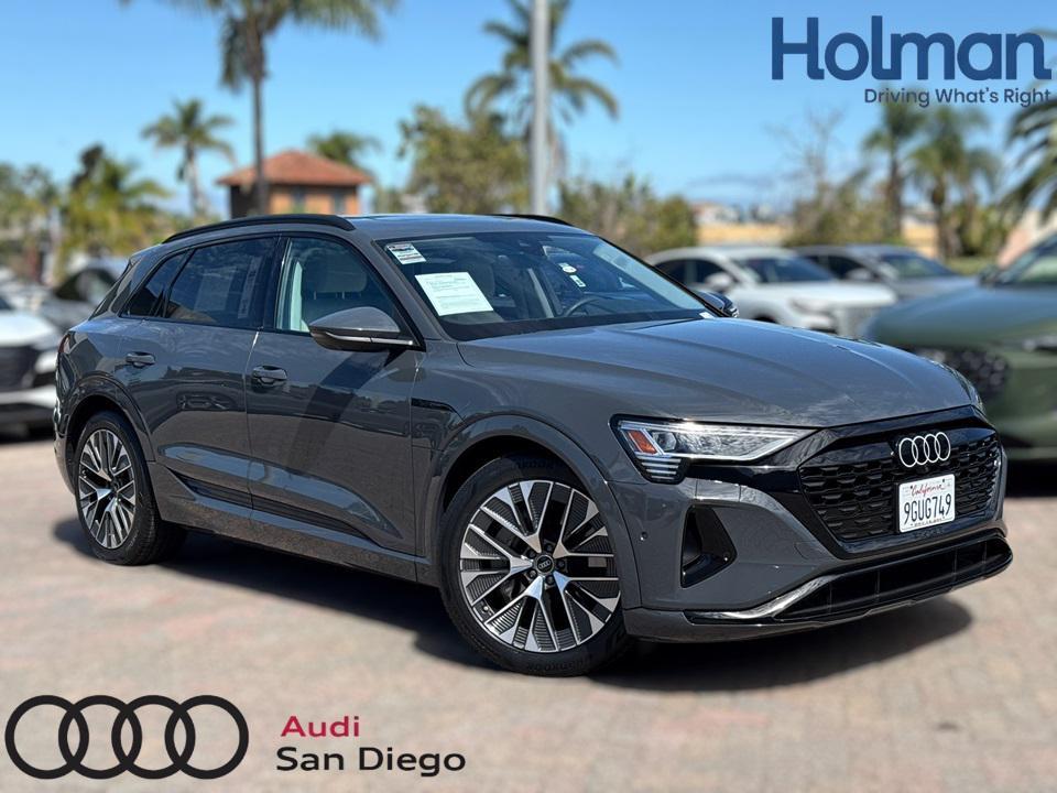 used 2024 Audi Q8 e-tron car, priced at $45,900