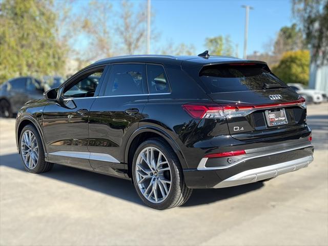 new 2025 Audi Q4 e-tron car, priced at $64,300