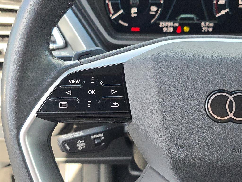 used 2024 Audi Q4 e-tron car, priced at $32,995