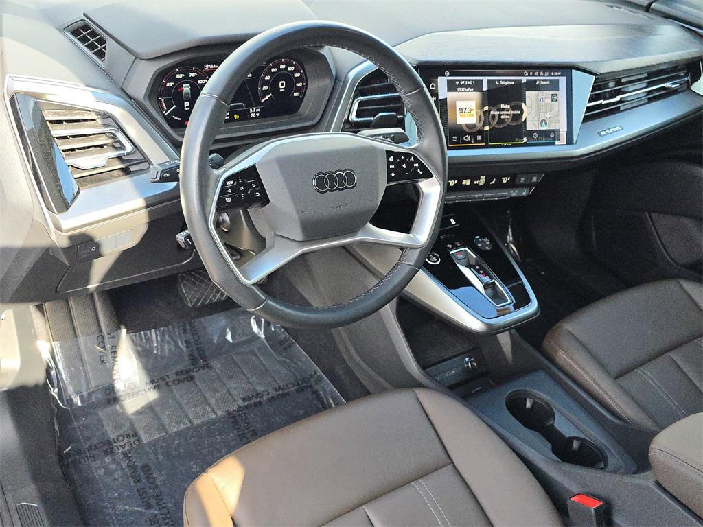 used 2024 Audi Q4 e-tron car, priced at $32,995