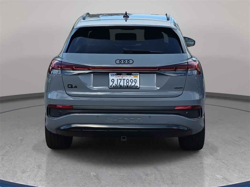 used 2024 Audi Q4 e-tron car, priced at $32,995