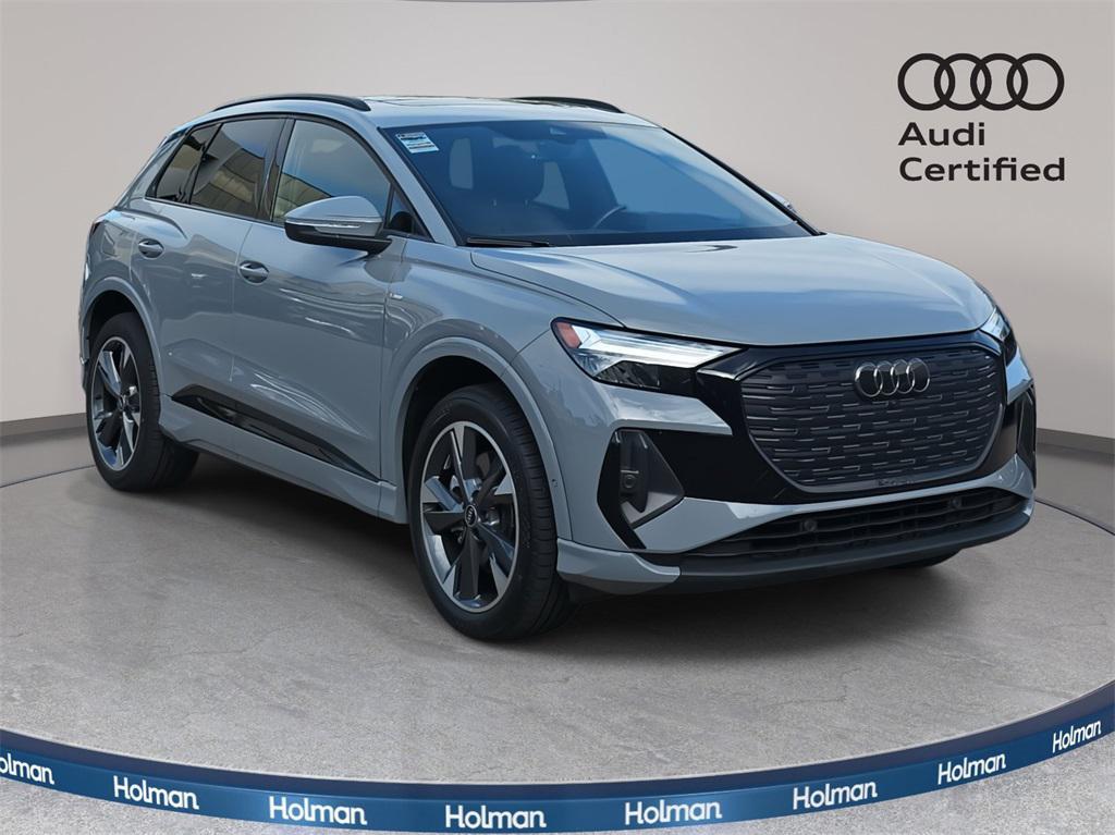used 2024 Audi Q4 e-tron car, priced at $32,995
