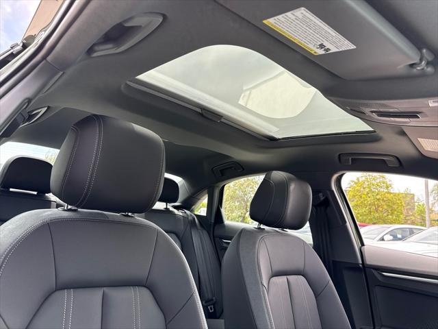 new 2025 Audi A3 car, priced at $46,535