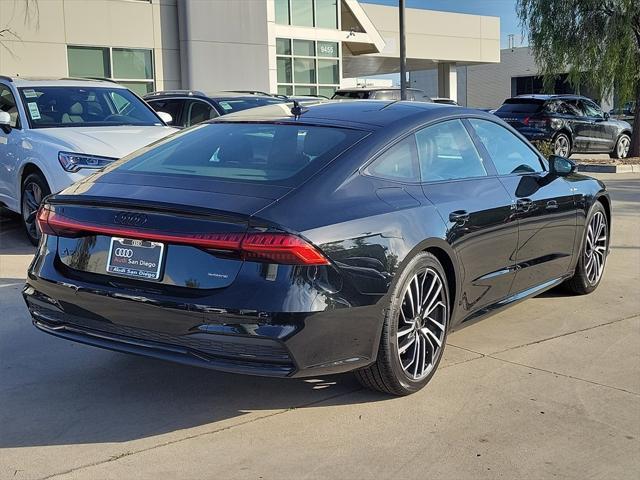 new 2025 Audi A7 car, priced at $82,435