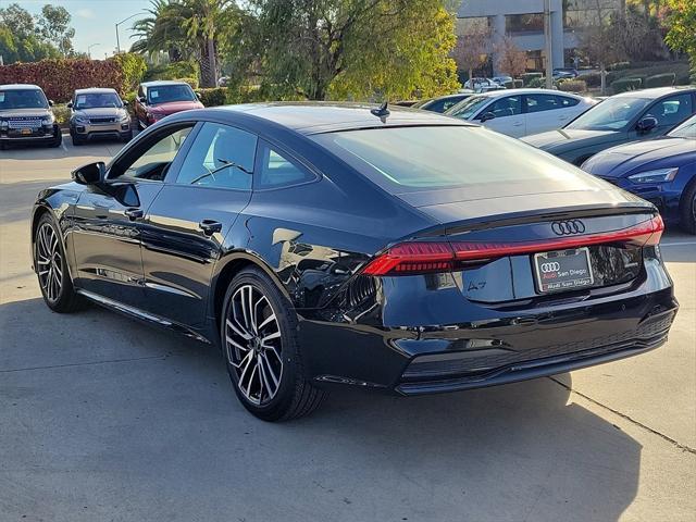 new 2025 Audi A7 car, priced at $82,435
