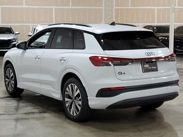 new 2025 Audi Q4 e-tron car, priced at $54,735