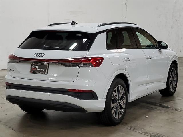 new 2025 Audi Q4 e-tron car, priced at $54,735