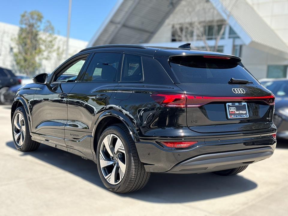 new 2025 Audi Q6 e-tron car, priced at $73,785