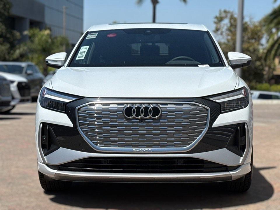new 2025 Audi Q4 e-tron Sportback car, priced at $62,565