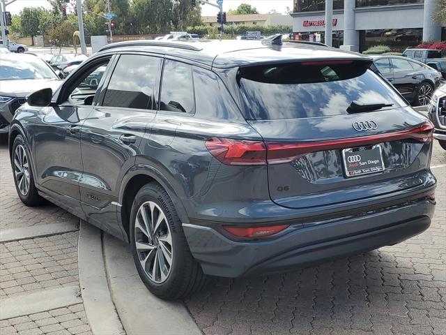 new 2025 Audi Q6 e-tron car, priced at $76,155