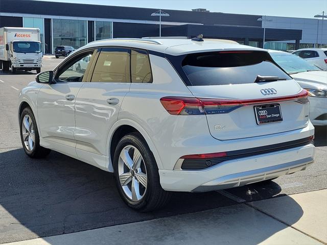 new 2024 Audi Q4 e-tron car, priced at $62,920