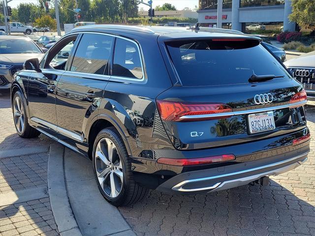 used 2022 Audi Q7 car, priced at $46,500