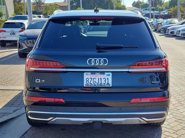 used 2022 Audi Q7 car, priced at $46,500