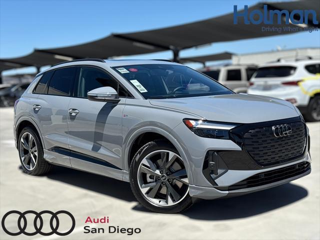 new 2025 Audi Q4 e-tron car, priced at $60,340