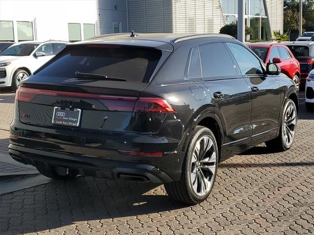 new 2025 Audi Q8 car, priced at $86,325