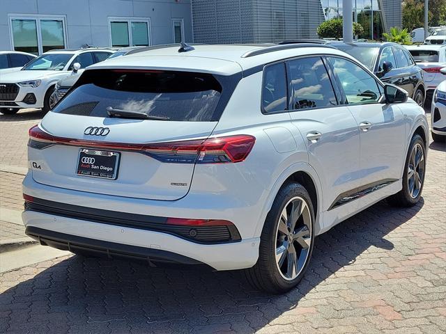 new 2024 Audi Q4 e-tron car, priced at $66,020