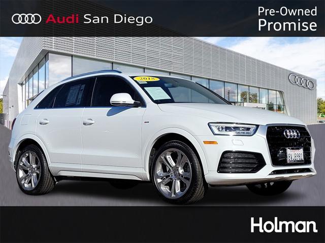 used 2018 Audi Q3 car, priced at $21,799