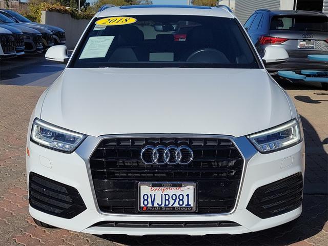 used 2018 Audi Q3 car, priced at $21,799