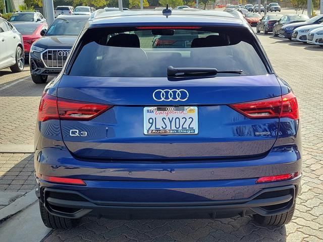 used 2024 Audi Q3 car, priced at $32,900