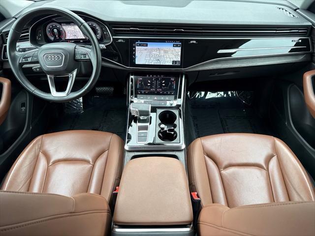 used 2022 Audi Q8 car, priced at $46,500