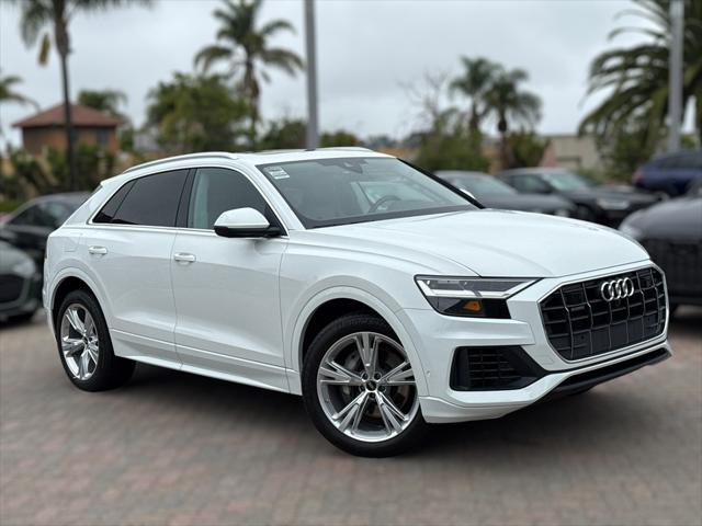 used 2022 Audi Q8 car, priced at $46,500
