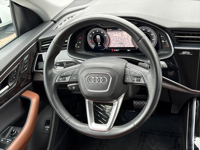 used 2022 Audi Q8 car, priced at $46,500