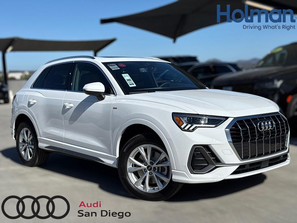 new 2025 Audi Q3 car, priced at $44,670