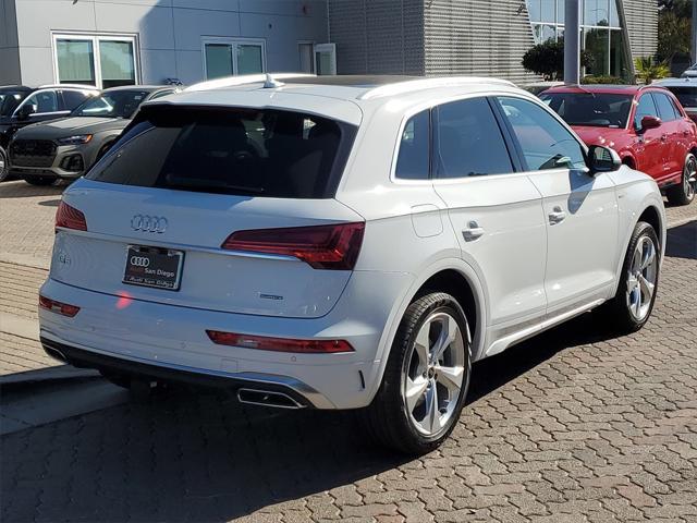 new 2025 Audi Q5 car, priced at $59,870