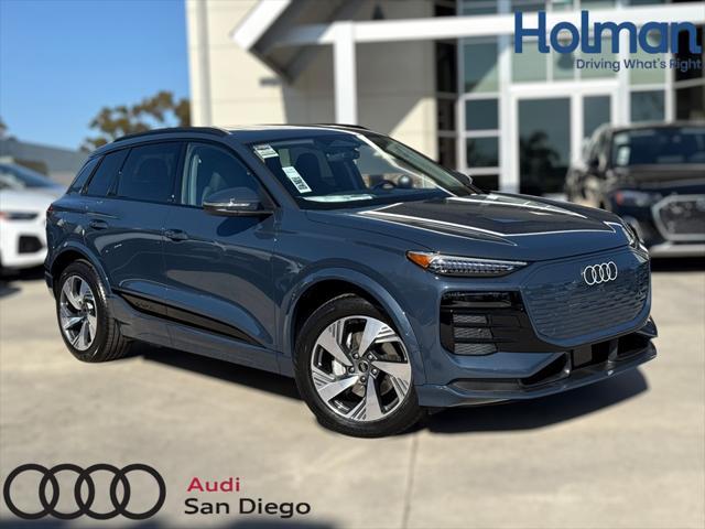 new 2025 Audi Q6 e-tron car, priced at $75,410