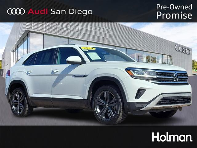 used 2020 Volkswagen Atlas Cross Sport car, priced at $24,490