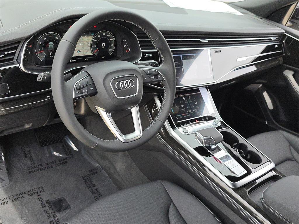 new 2025 Audi Q8 car, priced at $83,185