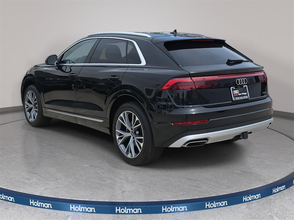 new 2025 Audi Q8 car, priced at $83,185