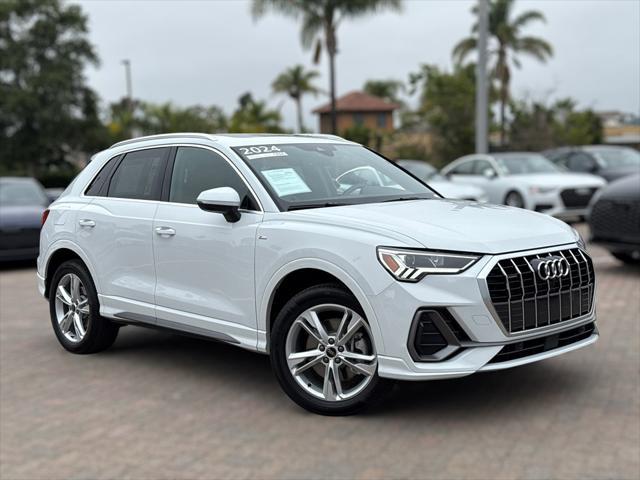 used 2024 Audi Q3 car, priced at $36,985