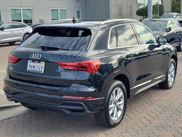 used 2024 Audi Q3 car, priced at $33,990