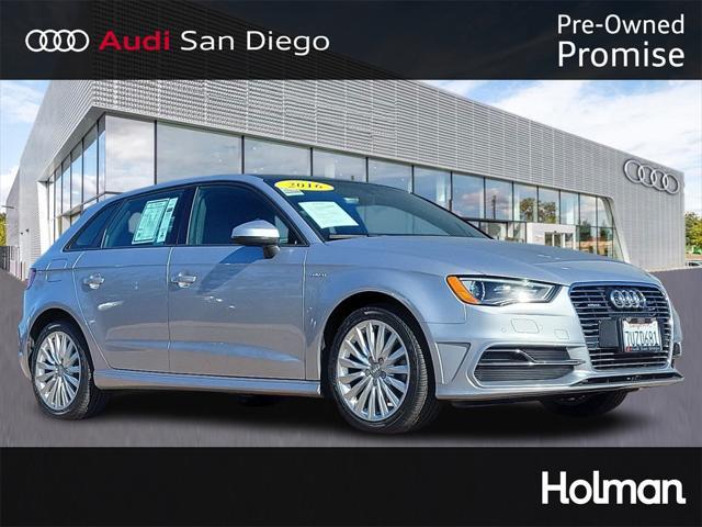 used 2016 Audi A3 e-tron car, priced at $15,950