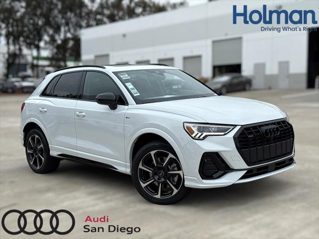 new 2025 Audi Q3 car, priced at $46,785