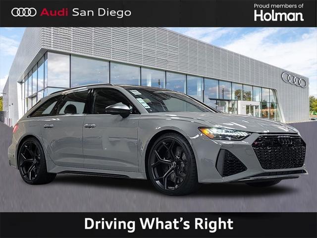 new 2025 Audi RS 6 Avant car, priced at $152,645