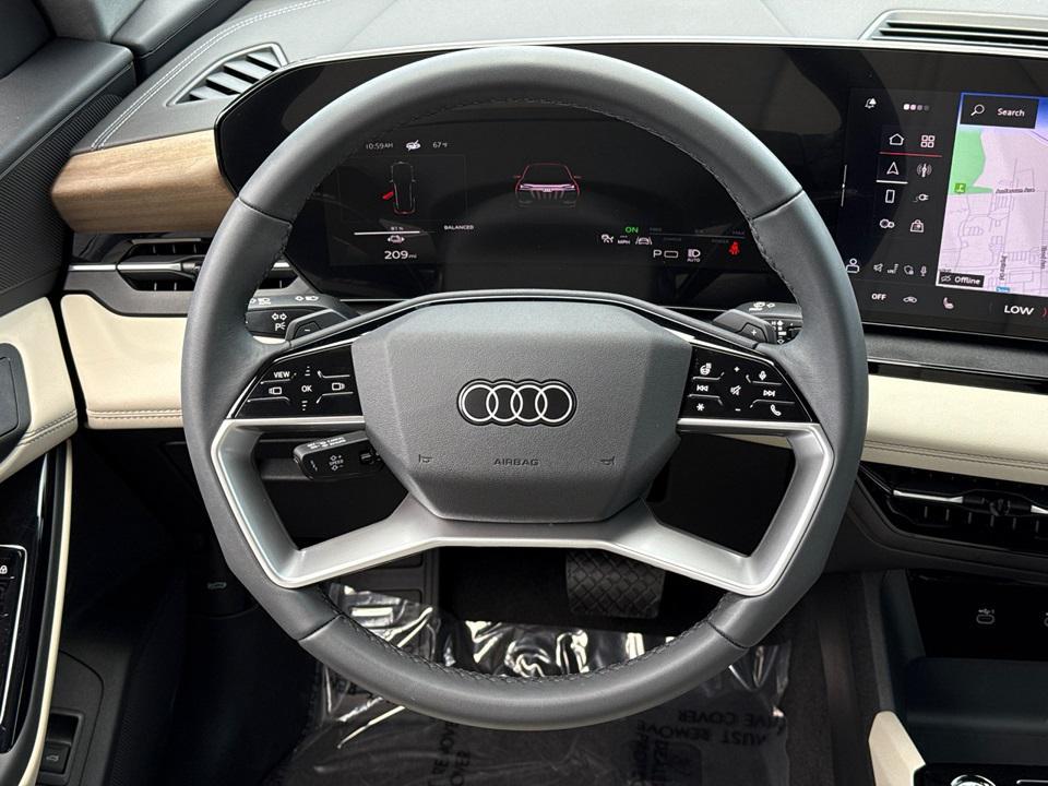 used 2025 Audi Q6 e-tron car, priced at $58,800