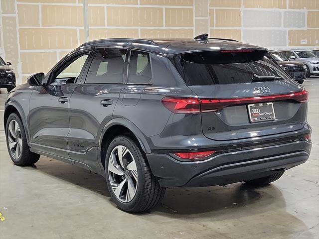 new 2025 Audi Q6 e-tron car, priced at $75,500