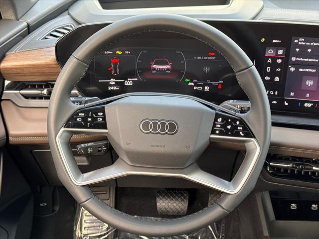new 2025 Audi Q6 e-tron car, priced at $74,450