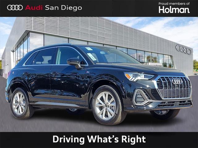 new 2024 Audi Q3 car, priced at $43,970