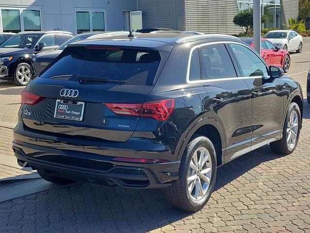 new 2024 Audi Q3 car, priced at $43,970