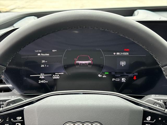 new 2025 Audi Q6 e-tron car, priced at $73,750